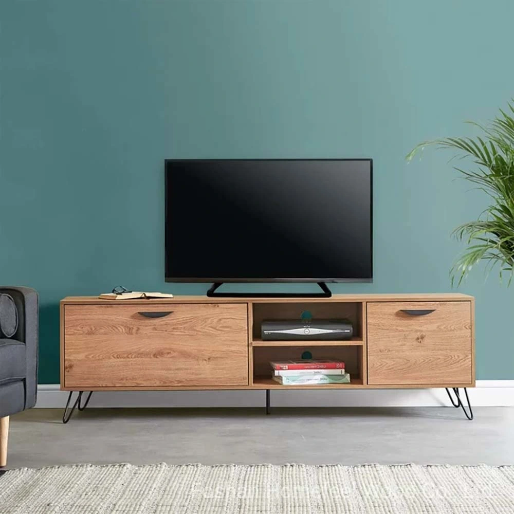Basic Customization 1% off Modern Home Living Room Furniture MDF Wooden TV Stands (HF-TVS15)