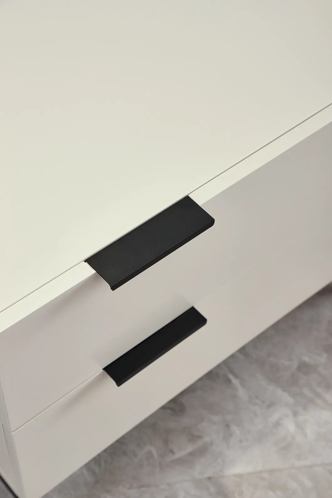 Modern Style Simple White Bedroom Side Table Nightstand