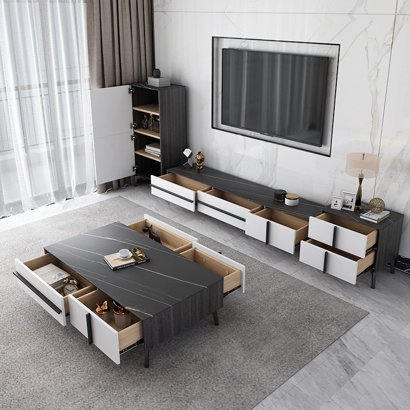 Taula Good Selling Modern Living Room Furniture Sintered Stone TV Stand