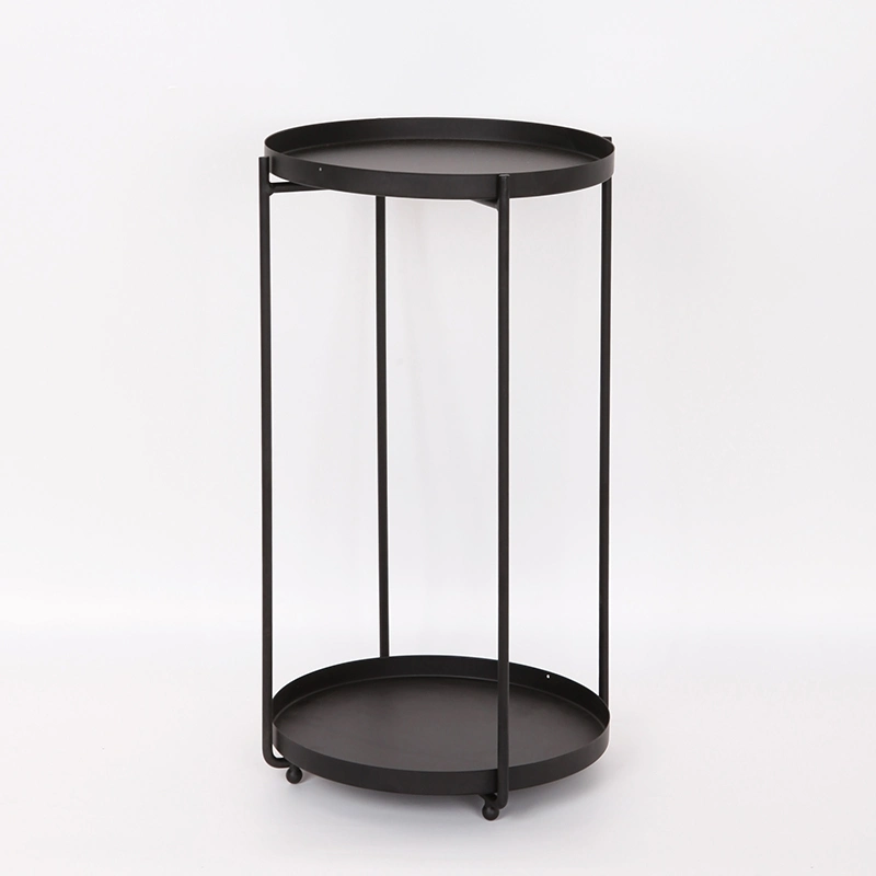 2-Layers Metal Side Table