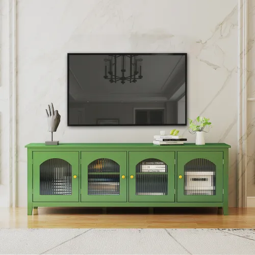 Modern Lounge Furniture Yakeli Partition TV Cabinet Table Imitation Marble Pattern 