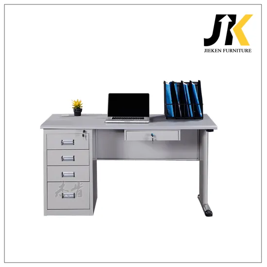 Top Steel Office Table Furniture Desktop Home/Office Computer Desk with Lock 