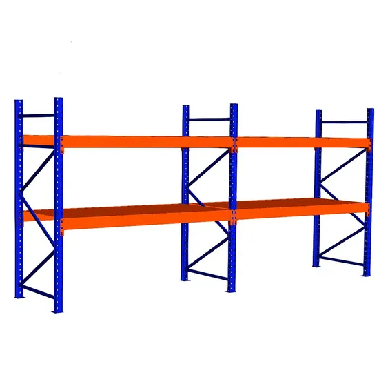 Heavy Duty Pallet Racking System Warehouse Steel Metal Shelving Units 