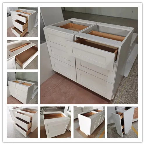 Professional Wooden Furniture MDF Solid Wood Wardrobes Bedroom Closet Set 