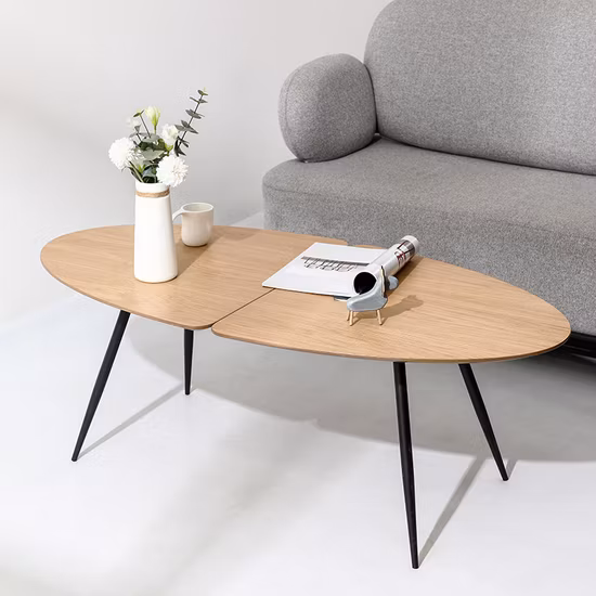 Modern TV Stand Sets Wooden Home Side Small Study Hotel Office Coffee Table