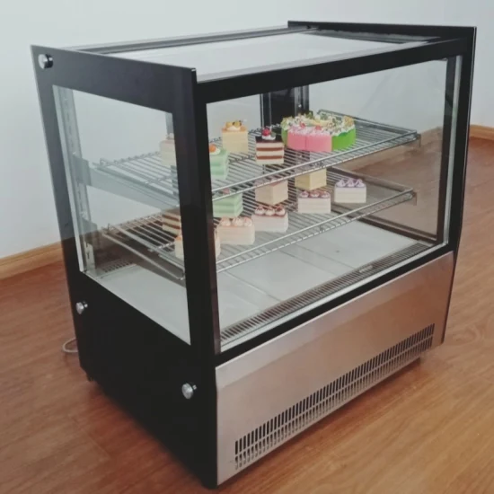 Food Display Cabinet Mini Cake Refrigerator Cake Showcase Bakery Display Cabinet