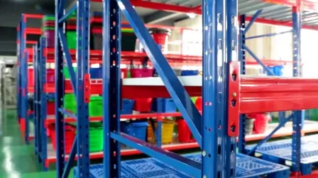 Adjustable Storage Stacking Shelves Industrial Steel Rack for Warehousing Equipment 