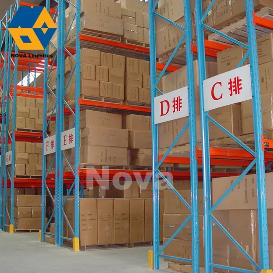 Customized Heavy Duty Steel Selective Pallet Rack Shelf Warehouse Pallet Racking 