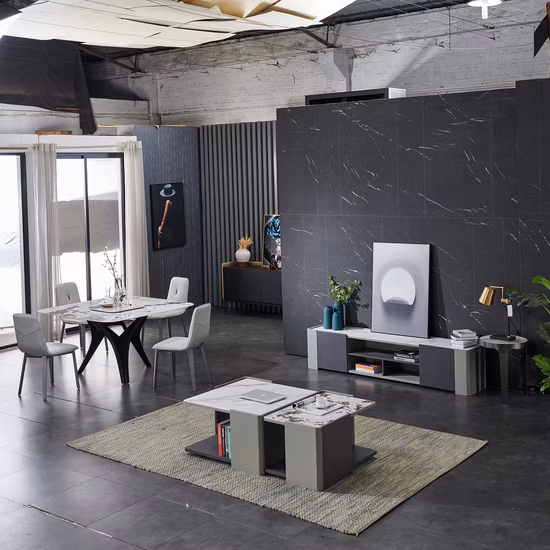 Modern Luxury Side Tea Table Living Room Home Furniture Office Dining TV Stands Center Coffee Table